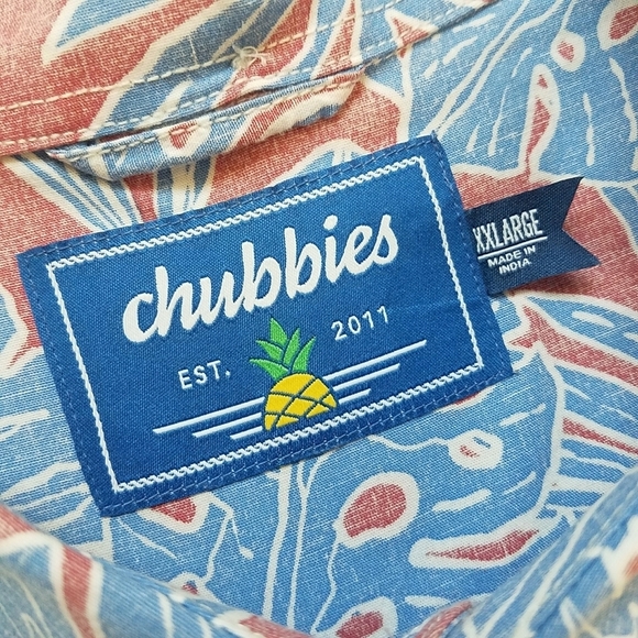 Chubbies Casual Button Down Short Sleeve Shirt - Picture 7 of 9